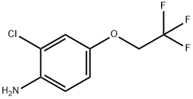 2-CHLORO-4-(2,2,2-TRIFLUOROETHOXY)ANILINE(WXFC0707) Struktur