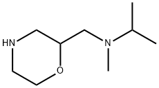 2-Morpholinemethanamine,N-methyl-N-(1-methylethyl)- Struktur