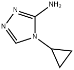 4H-1,2,4-Triazol-3-amine, 4-cyclopropyl- Struktur