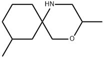 4-Oxa-1-azaspiro[5.5]undecane,3,8-dimethyl- Struktur