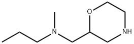 2-Morpholinemethanamine,N-methyl-N-propyl- Struktur