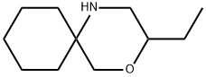 4-Oxa-1-azaspiro[5.5]undecane,3-ethyl- Struktur