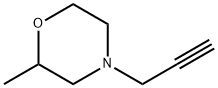 Morpholine, 2-methyl-4-(2-propyn-1-yl)- Struktur