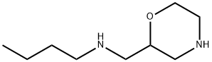 2-Morpholinemethanamine,N-butyl- Struktur