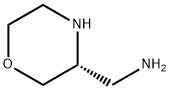 3-Morpholinemethanamine, (3R)- Struktur