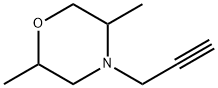 Morpholine,2,5-dimethyl-4-(2-propyn-1-yl)- Struktur