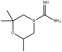 4-Morpholinecarboximidamide,2,2,6-trimethyl- Struktur