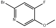 Pyridine, 2-bromo-4-fluoro-5-methoxy- Struktur