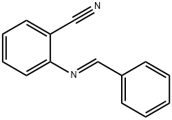 Benzonitrile, 2-[(phenylmethylene)amino]-, (E)- (9CI) Struktur