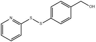 Benzenemethanol, 4-(2-pyridinyldithio)- Struktur