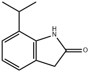 7-Isopropylindolin-2-one Struktur