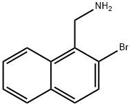 1-Naphthalenemethanamine, 2-bromo- Struktur