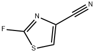 2-fluoro-1,3-thiazole-4-carbonitrile Struktur