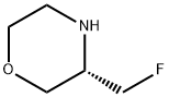 Morpholine, 3-(fluoromethyl)-, (3S)- Struktur