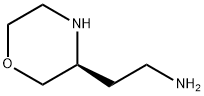 3-Morpholineethanamine, (3S)- Struktur