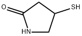 2-Pyrrolidinone, 4-mercapto- Struktur