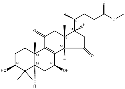 Methyl lucidenate N Struktur