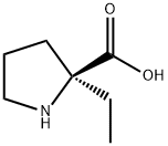 Proline, 2-ethyl- Struktur