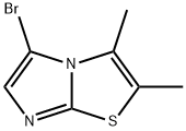 Imidazo[2,1-b]thiazole, 5-bromo-2,3-dimethyl- Struktur