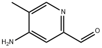 2-Pyridinecarboxaldehyde, 4-amino-5-methyl- Struktur