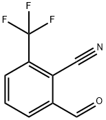 Benzonitrile, 2-formyl-6-(trifluoromethyl)- Struktur