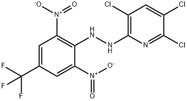 3'-Deoxy-5'-O-(4,4'-dimethoxytrityl)-3'-fluorouridine-2'-CED-phosphoramidite Struktur