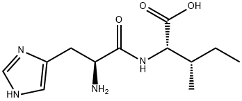 L-Isoleucine, L-histidyl- Struktur