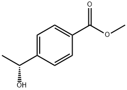 methyl 4-[(1R)-1-hydroxyethyl]benzoate Struktur