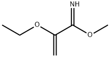 2-?Propenimidic acid, 2-?ethoxy-?, methyl ester Struktur