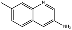 3-Quinolinamine, 7-methyl- Struktur