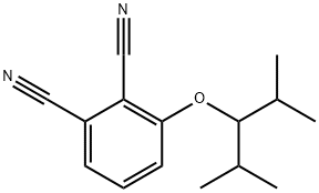 3(2,4 DIMETHYL PENTALOXY PHTHALODINITRILE) Struktur