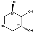 1,5-Dideoxy-1,5-imino-D-xylitol Struktur