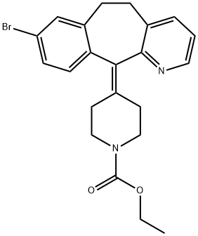 Loratadine 8-BroMo IMpurity Struktur