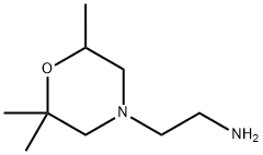 4-Morpholineethanamine,2,2,6-trimethyl- Struktur