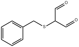 2-(benzylsulfanyl)propanedial Struktur