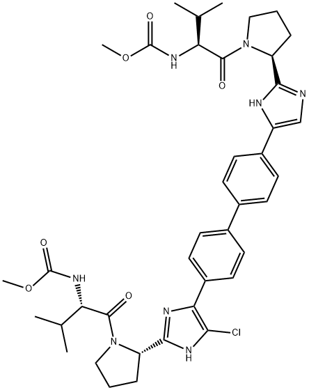 Daclatasvir Impurity 21 Struktur