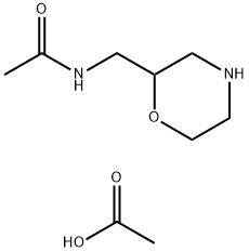 Acetamide, N-(2-morpholinylmethyl)-, acetate (1:1)