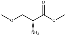 D-Serine, O-methyl-, methyl ester Struktur