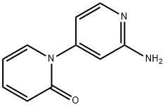 2-Amino-4-(1H-pyridin-2-one)pyridine Struktur