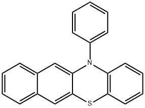 12H-Benzo[b]phenothiazine, 12-phenyl- Struktur