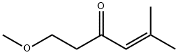 4-Hexen-3-one, 1-methoxy-5-methyl- Struktur