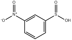 3-nitrobenzenesulfinic acid Struktur