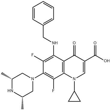 Sparfloxacin Impurity 6 Struktur