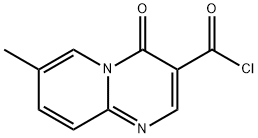 7-Methyl-4-Oxo-4H-Pyrido[1,2-A]Pyrimidine-3-Carbonyl Chloride(WX614113) Struktur