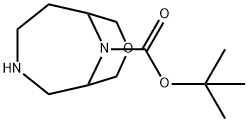 8-Oxa-3,10-Diaza-Bicyclo[4.3.1]Decane-10-Carboxylic Acid Tert-Butyl Ester(WX120374) Struktur