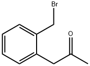 2-Propanone, 1-[2-(bromomethyl)phenyl]- Struktur