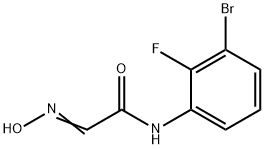 Acetamide, N-(3-bromo-2-fluorophenyl)-2-(hydroxyimino)- Struktur