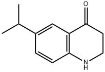 4(1H)-Quinolinone, 2,3-dihydro-6-(1-methylethyl)- Struktur