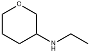 2H-Pyran-3-amine, N-ethyltetrahydro- Struktur