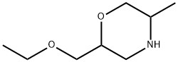 Morpholine,2-(ethoxymethyl)-5-methyl- Struktur